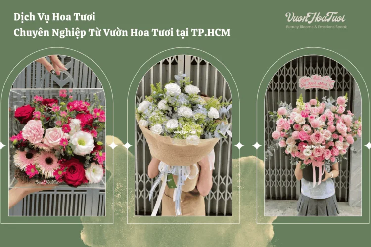 Shop Hoa Tươi Phường Xuân Hòa Tphcm Giao Hoa Chuyên Nghiệp Dich Vu Hoa Tuoi Chuyen Nghiep Tu Vuon Hoa Tuoi tai TP.HCM