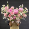 Giỏ Hoa Cúc Mẫu ĐƠn Pink Pastel