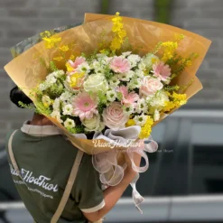 Hoa Bó Juliet Mist Yellow