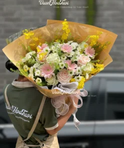 Hoa Bó Juliet Mist Yellow