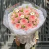 Ohara Daisy Pink Bó Hoa Hồng Ohara
