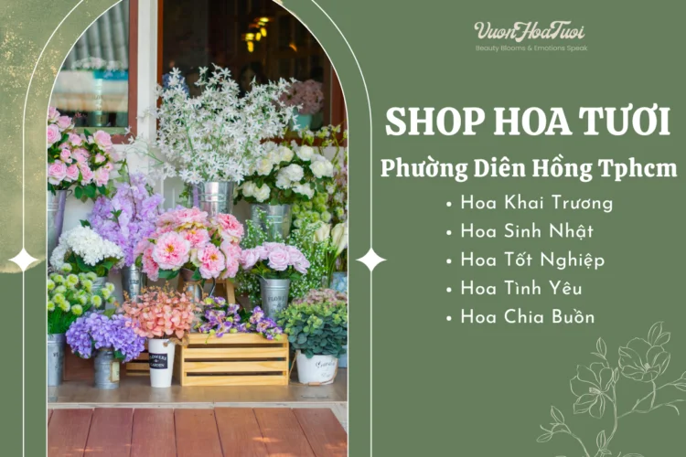 Shop Hoa Tươi Phường Diên Hồng Tphcm Giao Hoa Nhanh Gía Rẻ Vườn Hoa Tươi là Shop hoa tươi phường diên hồng tphcm với dịch vụ điện hoa tươi uy tín