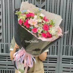 Bó Hoa Hồng Sophie Mix Del