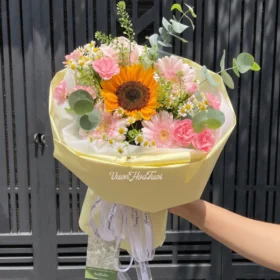 Bó Hoa Hướng Dương Only Sunny Love