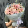Bó Hoa Sinh Nhật Rose Pink Tweedia