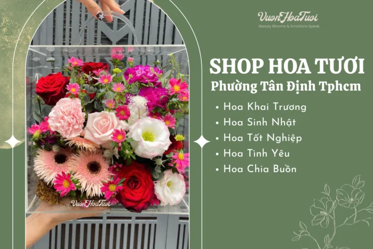 Shop Hoa Tươi Phường Tân Định Tphcm Hoa Xinh Giá Rẻ Shop hoa Phuong Tan DInh Tphcm