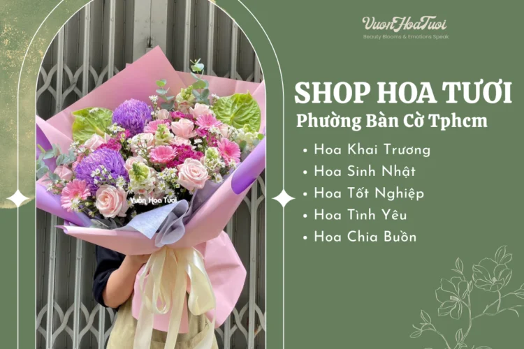 Shop Hoa Tươi Phường Bàn Cờ Tphcm Giao Nhanh Trong 20 Phút Shop hoa tươi Phường Bàn Cờ Tphcm