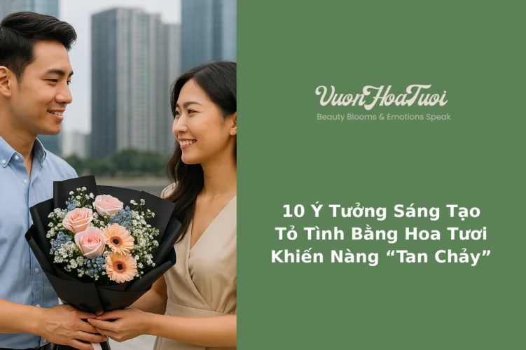 10 Ý Tưởng Sáng Tạo Tỏ Tình Bằng Hoa Tươi Khiến Nàng “Tan Chảy” banner to tinh tang hoa tuoi