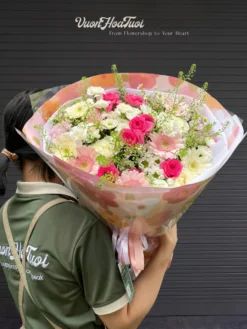 Blushing Meadow Hoa Bó Xinh