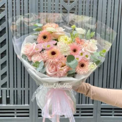 Bó Hoa Sinh Nhật Sweet Pink Serenade