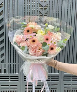 Bó Hoa Sinh Nhật Sweet Pink Serenade