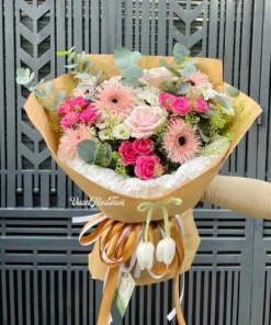 Bó Hoa Tặng Sinh Nhật GiLL Moment Pink