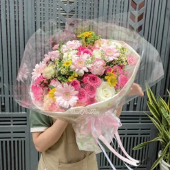 Bó Hoa Tươi Flower Blushing Meadow