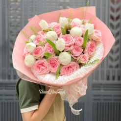 Ohara Tulips White