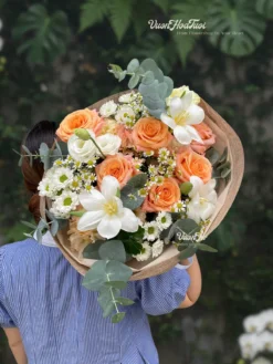 Tulip Shimmer Xo Bó Hoa Tulip Xinh