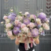 Giỏ Hoa 20 Tháng 10 Purple Love 10