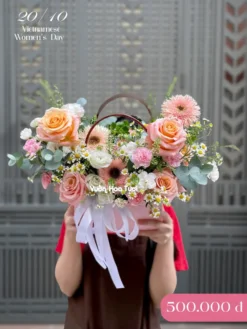 Giỏ Hoa 20 Tháng 10 Funny Moni