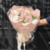 Bó Hoa Sáp Hồng Tỉ Muội