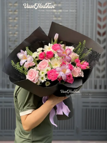 Sinh Nhật Vợ Tặng Hoa Gì Bật Mí Cách Chọn Hoa Sinh Nhật Tặng Vợ Yêu Bó Hoa Tulip Regal Eclipse