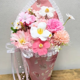 Bó Hoa Hồng Sáp Xinh Xắn Kèm Túi Tặng 20 Tháng 10