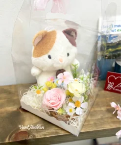 Hộp Hoa Gấu Bông Furry Fantasy