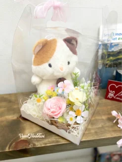 Hộp Hoa Gấu Bông Furry Fantasy