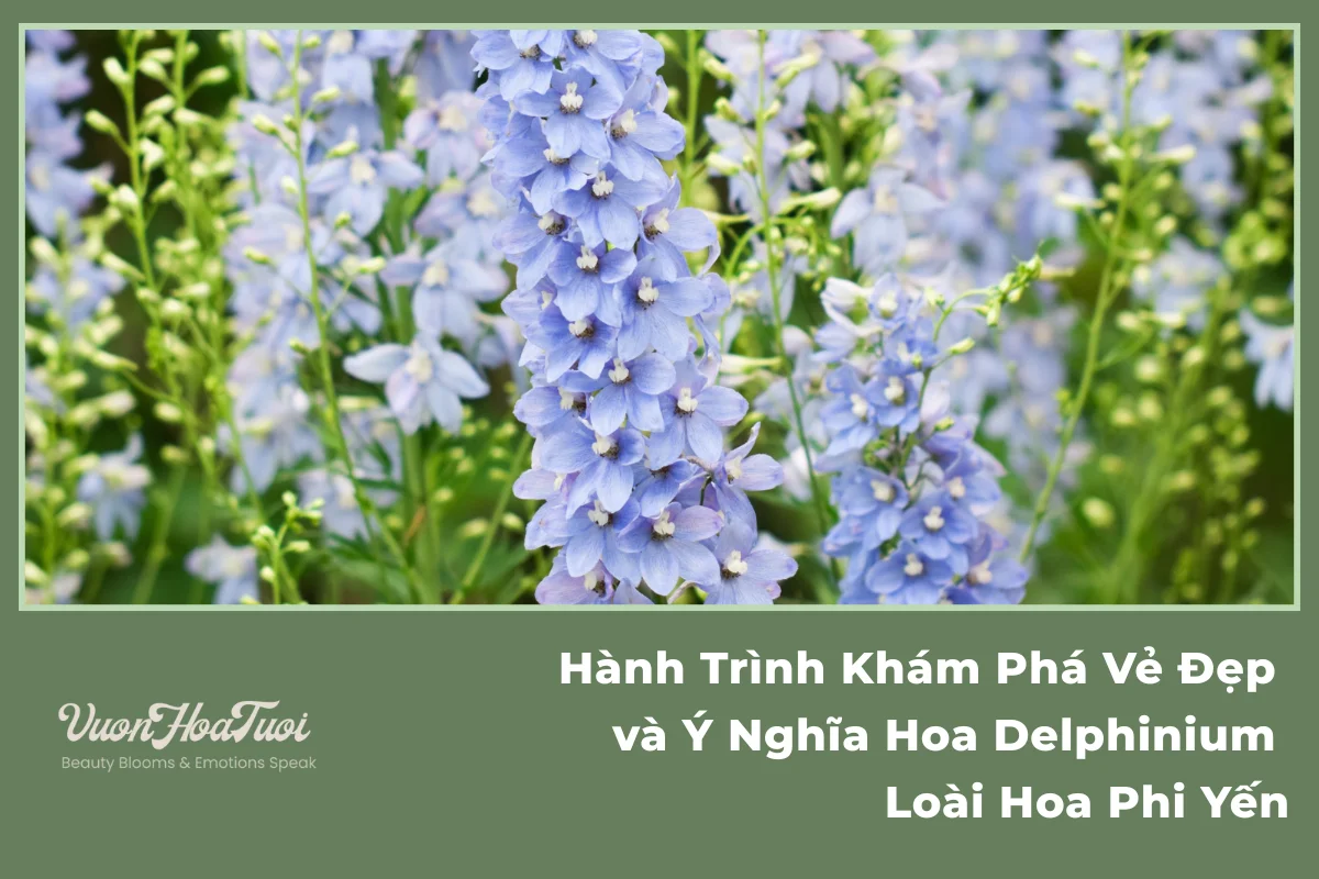 Hành Trình Khám Phá Vẻ Đẹp và Ý Nghĩa Hoa Delphinium Loài Hoa Phi Yến Ý Nghĩa Hoa Delphinium Loài Hoa Phi Yến