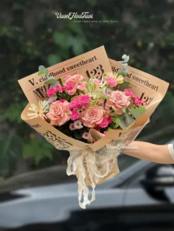 Bó Hoa Capuchino Sophia