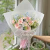 Bó Hoa Đồng Hồng Mix Delphinium