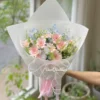 Bó Hoa Đồng Hồng Mix Delphinium