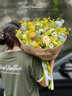 Bó Hoa Garden Garden Yellow Beauty