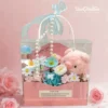 Combo Valentine 2026 Giftset Bao Thư Hoa Sáp và Heo Bông Cao Cấp Hop Hoa Sap Heo 2 png