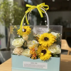 Hộp Hoa Sáp Thơm Tri Ân Thầy Cô