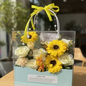 Hộp Hoa Sáp Thơm Tri Ân Thầy Cô