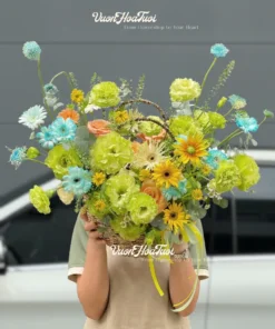 Giỏ Hoa Happy Flower