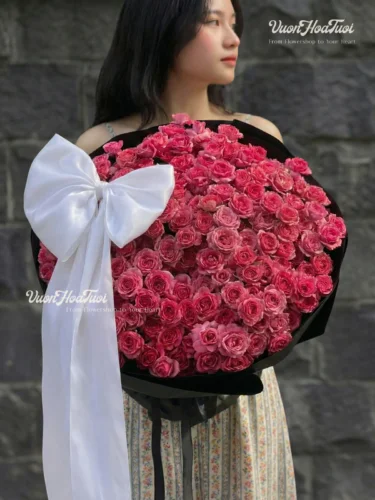 Sophia Romatic White Hoa Bó Sophia Romatic White