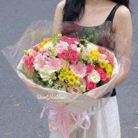 Bó Hoa Hồng Hẹn Hò Smootie Eve Xinh Xắn