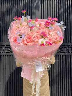Bó Hoa Tặng Sinh Nhật Ohara Love You 3