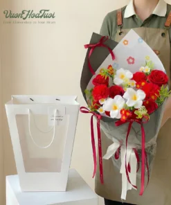 Bó Hoa Sáp Đỏ Hẹn Hò Sunny Rose Soap