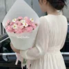 Hoa Bó Cẩm Chướng Cúc Gỗ Tặng Người Yêu Hoa Bó Cẩm Chướng Cúc Gỗ