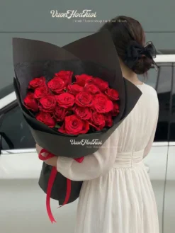 Bó Hoa Hồng Đỏ Love Romatic Red Rose