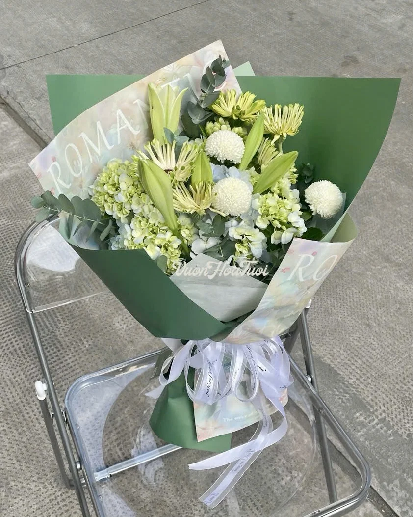 Miền Nhiệt Đới Bó Hoa Cẩm Tú Cầu Miền Nhiệt Đới