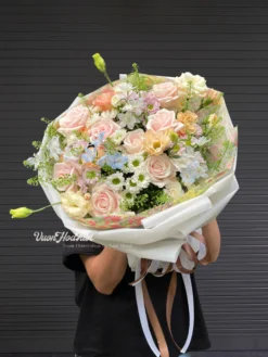 Bó Hoa Sinh Nhật Love In Garden Jaya Vườn Hoa Tươi