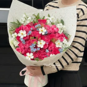 Bó Hoa Sophia Mix White Style