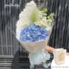 Set Túi Hoa Tú Cầu Xanh