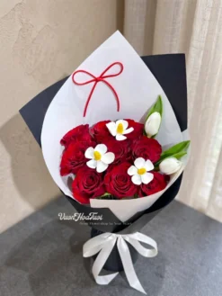 Bó Hoa Tulip Forever Love Sweety