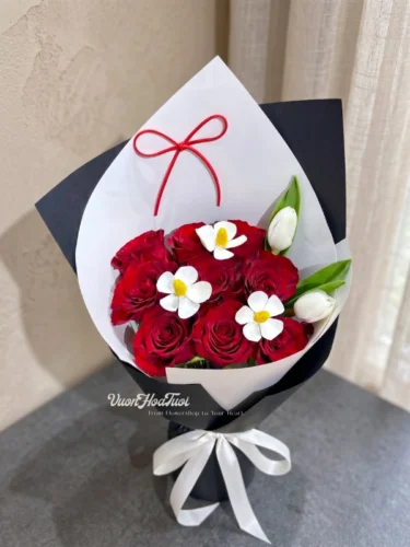 Bó Hoa Tulip Forever Love Sweety