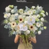 Lẵng Hoa Tươi Mang Tên White Moment Love