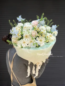 Bó Hoa Đồng Tiền Nắng Ấm