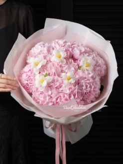 Bó Hoa Tú Cầu Hồng Mommi Pink Love
